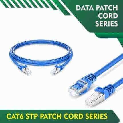 cat6 stp 23awg ethernet patch cord 0.15 meter