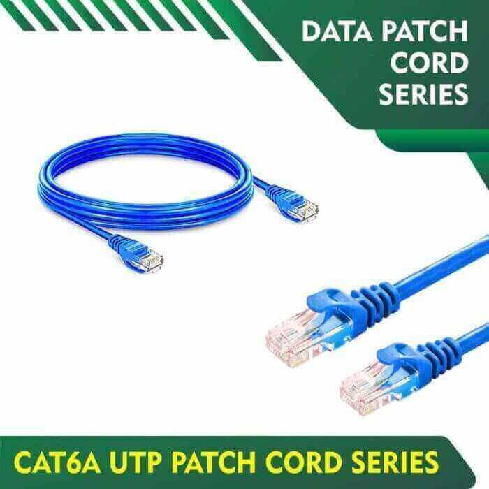 cat6a 23awg utp patch cord series 4 meter cat6a utp patch cable Transparent 10m cat6a 24awg utp patch cable 20 meter