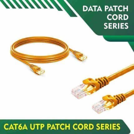 60 meter cat6a 23 awg utp ethernet patch cord 5 meter cat6a 23 awg utp ethernet patch cord ORANGE