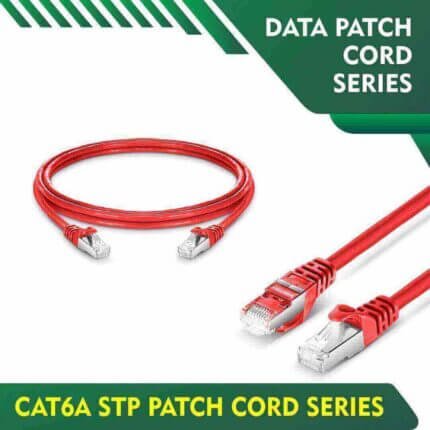 80 meter cat6a 23 awg stp ethernet patch cord 8 meter cat6a 23 awg stp ethernet patch cord RED