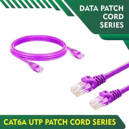 80 meter cat6a 23 awg utp ethernet patch cord 8 meter cat6a 23 awg utp ethernet patch cord VOILET