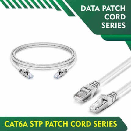 100 meter cat6a 23 awg stp ethernet patch cord 12 meter cat6a 23 awg stp ethernet patch cord WHITE