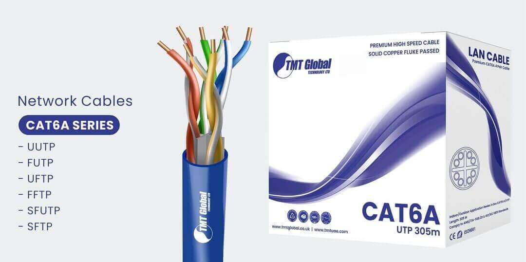 Understanding TMT Global Technology Ltd's Net Cable Colour Code for the Saudi Arabia Market 1 Net Cable Colour Code Network Cable Cat6a Series cat7 blue color