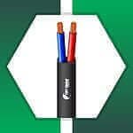 Alarm cable 2core outdoor TMT-0216CKUFK-AR-3