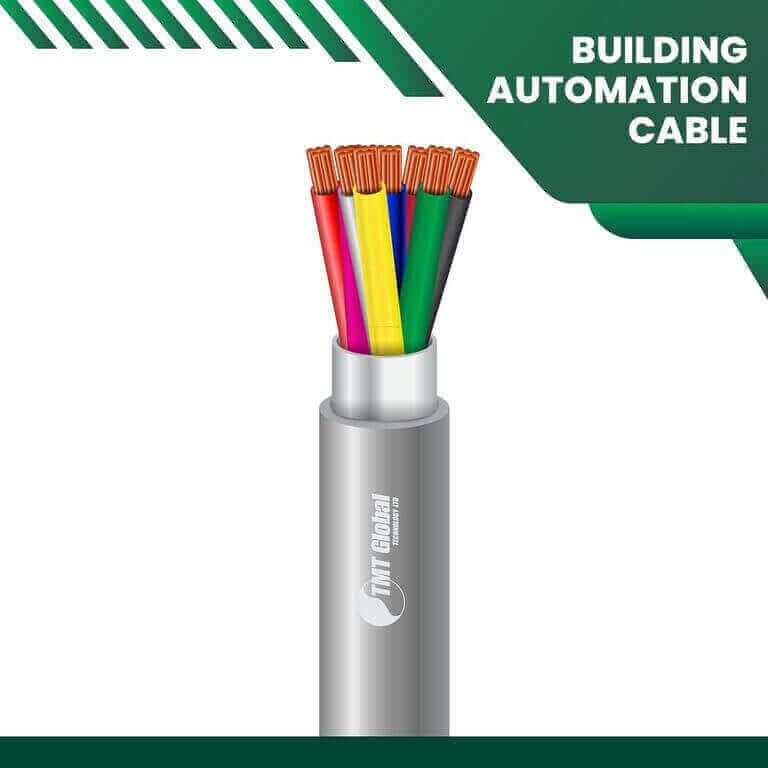Home 5 Lighting Control System Cable Shielded 8 core 1.5mm 305m Building Automation cable 8core shielded TMT-0816CPSRG-BAN Building Automation Cable Shielded 8 core 1.5mm 305m