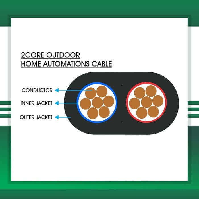 Home Automations cable 2core outdoor TMT-0216CKUFK-HAN-1