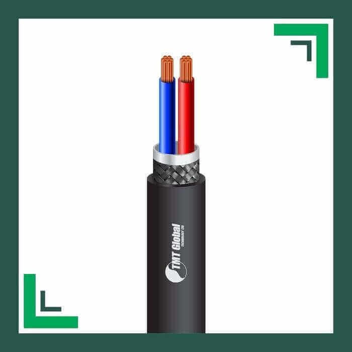 Home Automations cable 2core sheilded 1.5mm outdoor TMT-0216CKBRK-HAN-2