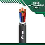 Home Automations Cable 4 core Braided 1.5mm