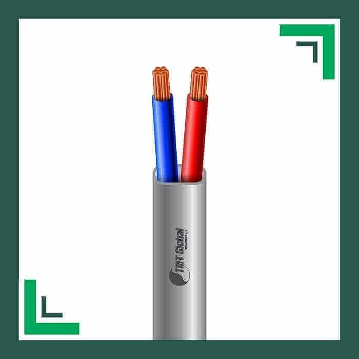 Power cable 2core 1.5mm TMT-0216CPUFG-PR-2