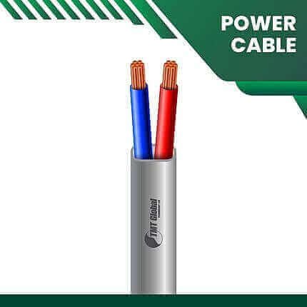 2 way power cable 2 core flat 1.5mm 305m