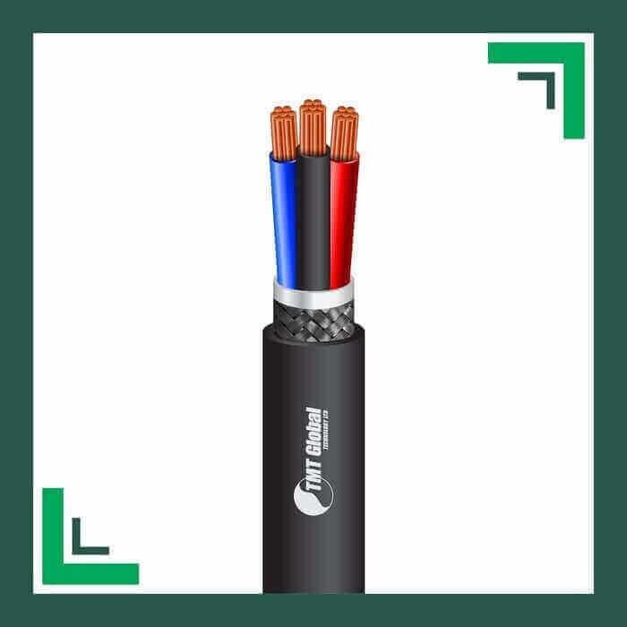 Power cable 3core shielded outdoor 1.5mm TMT-0316CKBRK-PR-2