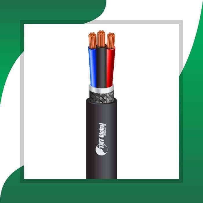 Power cable 3core shielded outdoor 1.5mm TMT-0316CKBRK-PR-6