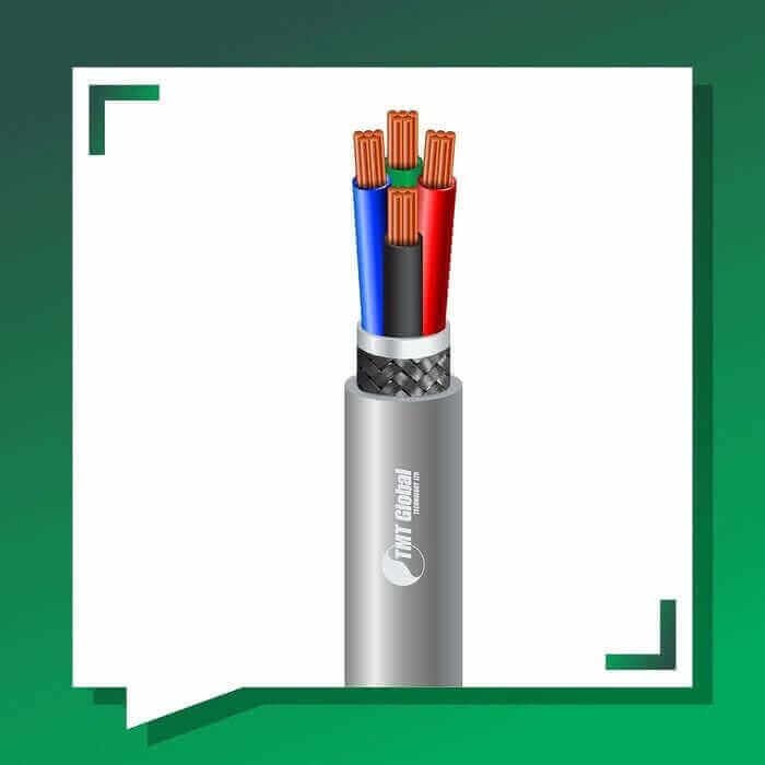 Power cable 4core shielded 1.5mm TMT-0416CPBRG-PR -4