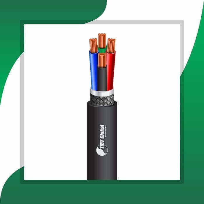 Power cable 4core shielded outdoor 1.5mm TMT-0416CKBRK-PR-6