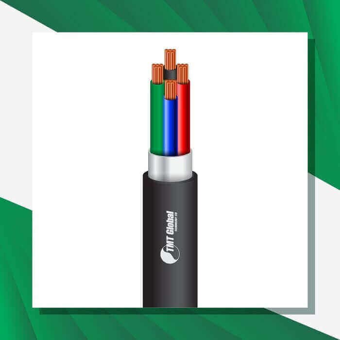 Power cable 4core shielded outdoor 1.5mm TMT-0416CKSRK-PR-5