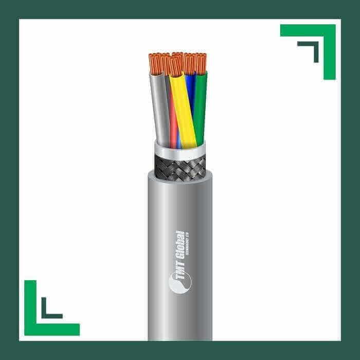 Power cable 6core shielded 1.5mm TMT-0616CPBRG-PR-2