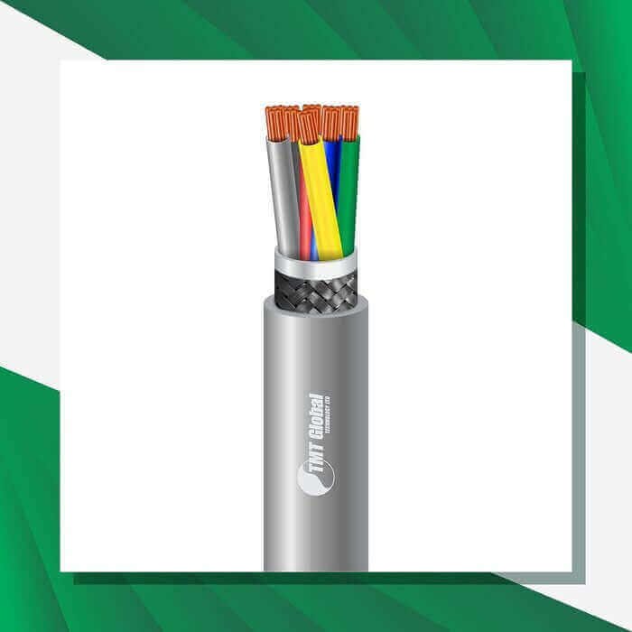 Power cable 6core shielded 1.5mm TMT-0616CPBRG-PR-5