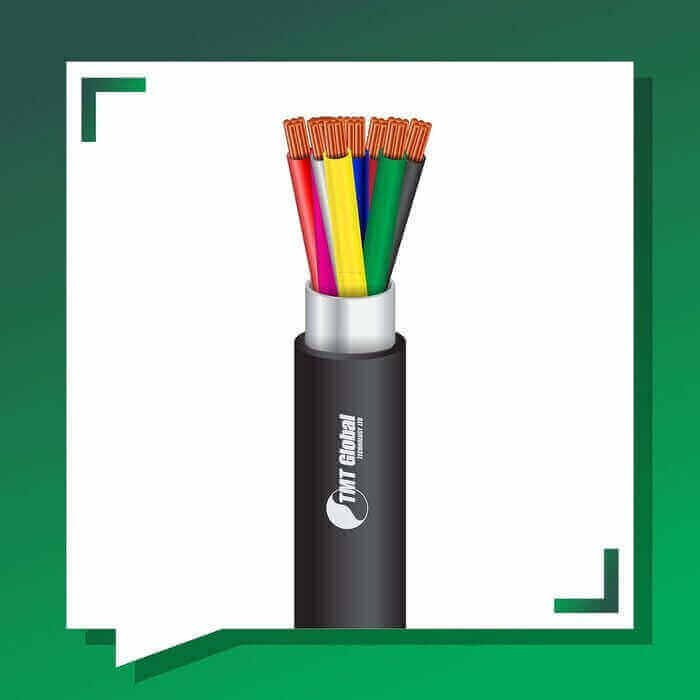 Power cable 8core shielded outdoor 1.5mm TMT-0816CKSRK-PR -4