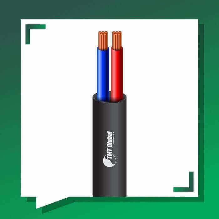 Security cable 2core outdoor 1.5mm TMT-0216CKURK-ST-4