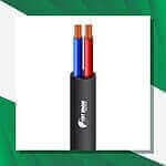 Security cable 2core outdoor 1.5mm TMT-0216CKURK-ST-5