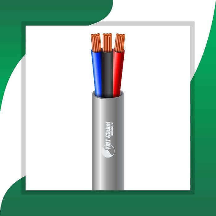 Security cable 3core 1.5mm TMT-0316CPURG-ST-6