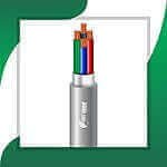 Security cable 4core shielded 1.5mm TMT-0416CPSRG-ST-6