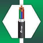 Security cable 4core shielded outdoor 1.5mm TMT-0416CKSRK-ST-3