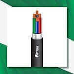 Security cable 4core shielded outdoor 1.5mm TMT-0416CKSRK-ST-5