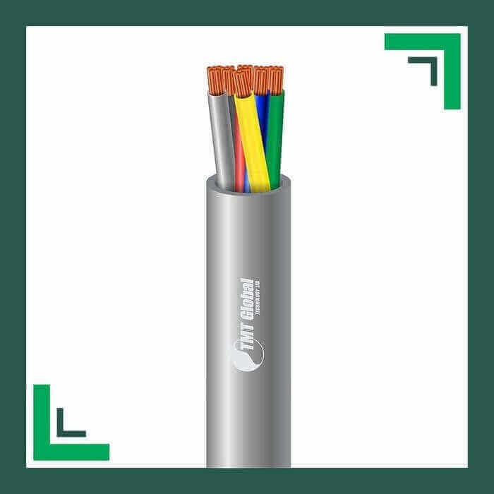 Security cable 6core 1.5mm TMT-0616CPURG-ST -2