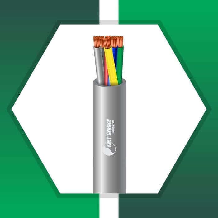 Security cable 6core 1.5mm TMT-0616CPURG-ST -3
