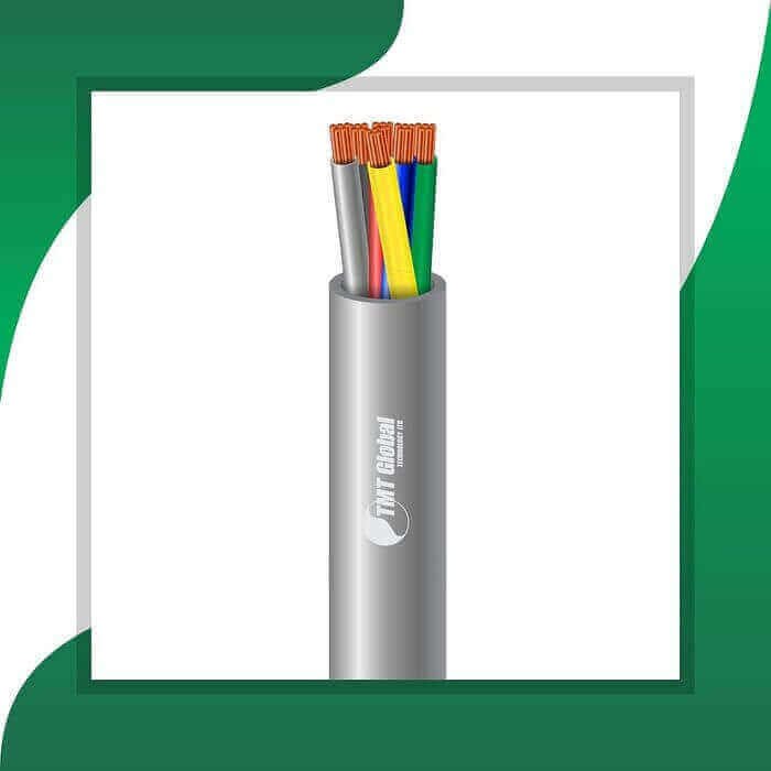 Security cable 6core 1.5mm TMT-0616CPURG-ST -6