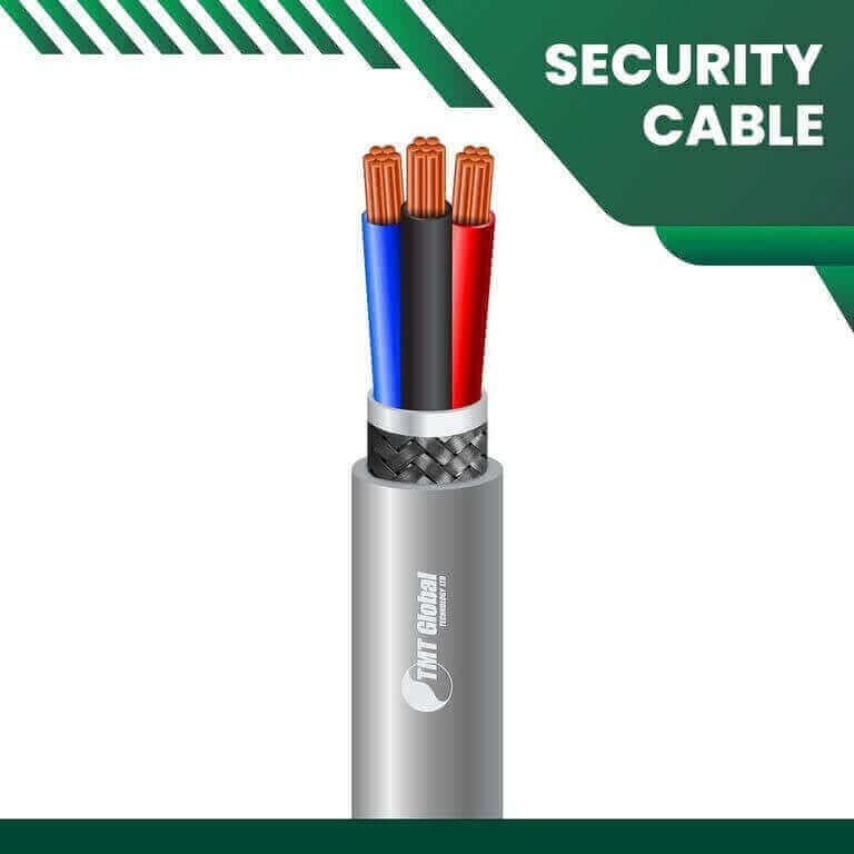 Home 9 Security Cable Shielded 3 core indoor 16awg 305m