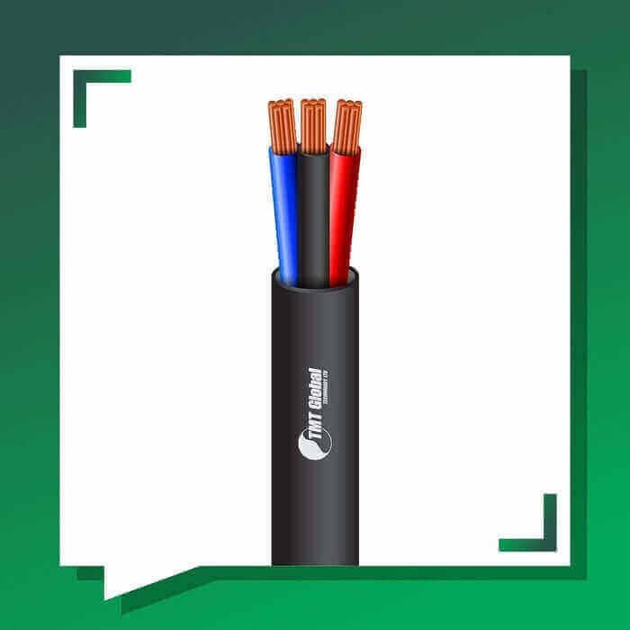 Speaker cable 3core shielded 1.5mm TMT-0316CKURK-SR-4