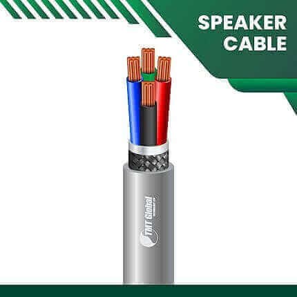 Speaker cable 4core 1.5mm TMT-0416CPBRG-SR