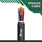 Speaker Cable 4 core Shielded Braided Out 1.5mm 305m