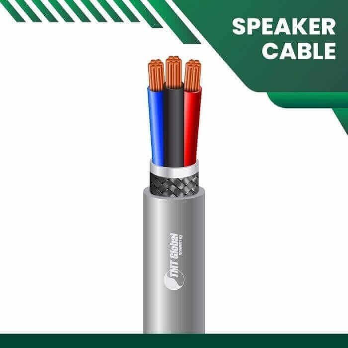 Speaker cable shielded 3core 1.5mm TMT-0316CPBRG-SR