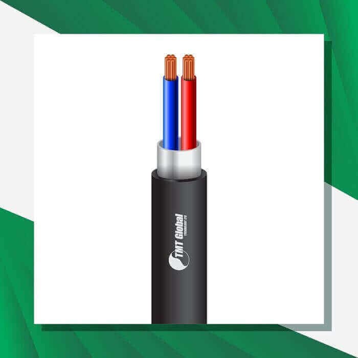 alarm cable 2core shielded outdoor TMT-0216CKSRK-AR-5