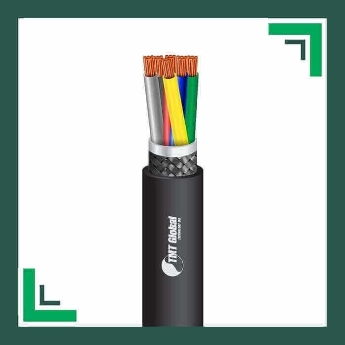 alram cable 6core shielded outdoor 1.5mm TMT-0616CKBRK-AR-2