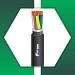 alram cable 6core shielded outdoor 1.5mm TMT-0616CKBRK-AR-3