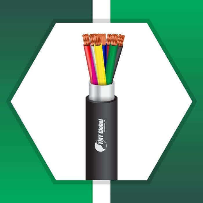 alram cable 8core shielded outdoor 1.5mm TMT-0816CKSRK-AR-3