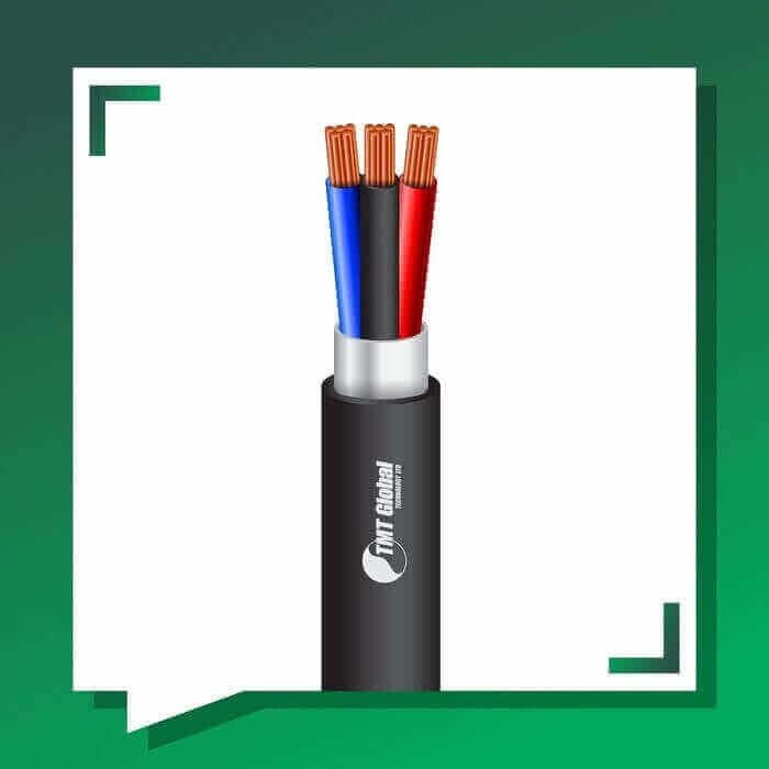 speaker cable 3core shielded outdoor 1.5mm TMT-0316CKSRK-SR-4