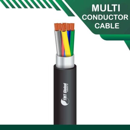 6 core PE shielded Multi conductor outdoor cable 16 to 24 awg 305m