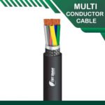 6 core PE braid shielded Multi conductor outdoor cable 16 to 24 awg 305m
