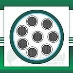 8 core control cable shielded pvc 10 to 24 awg 305m