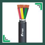8 core control cable braid PE shielded outdoor 10 to 24 awg