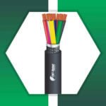 8 core control cable braid PE shielded outdoor 10 to 24 awg