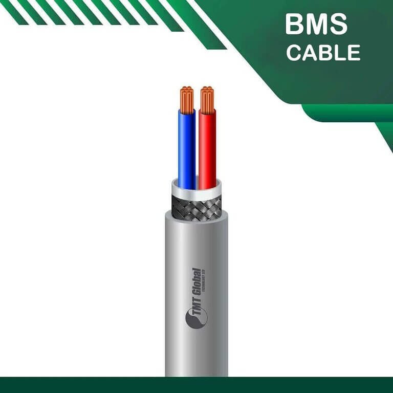 Home 1 2 core BMS cable braid shielded 16 to 24 awg 305m