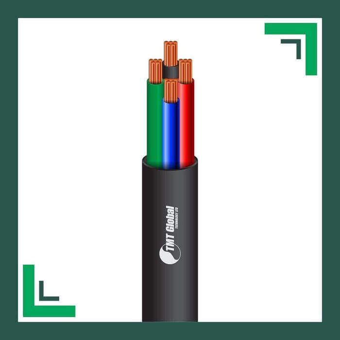 4 core control cable outdoor 10 to 24 awg 305m