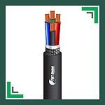 4 core braid shielded PE control cable outdoor 10 to 24 awg