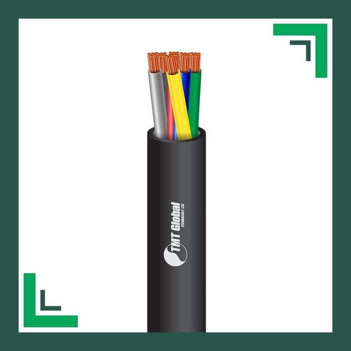 6 core control cable outdoor shielded 10 to 24 awg 305m